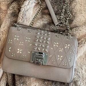 Micheal Kors small silver bag